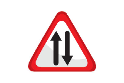 Two Way Traffic - Direction Signs