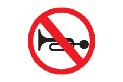 Use Of Horn Prohibited