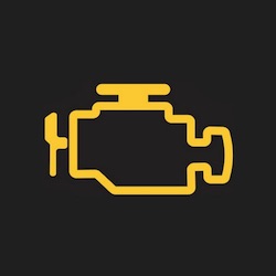 Dacia Sandero Engine Check Malfunction Indicator Warning Light