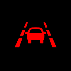 Buick Envision Lane Keep Assist Warning Light