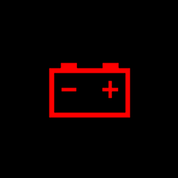 GMC Acadia Battery Charge Warning Light