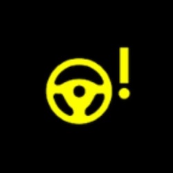 Nissan LEAF Power Steering System Warning Light