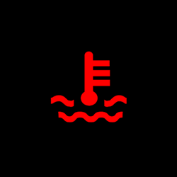 Nissan Qashqai Engine Coolant Temperature Warning Light