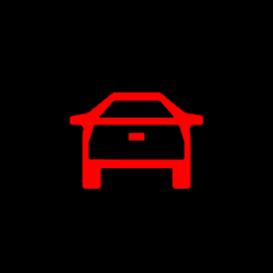 chevrolet tahoe vehicle ahead indicator