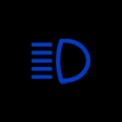 Fiat Doblo High Beam Indicator Light