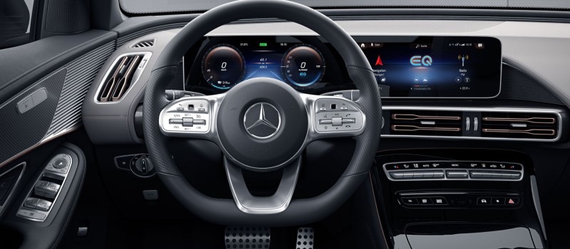 Mercedes Benz EQC Dashboard Lights and Meaning