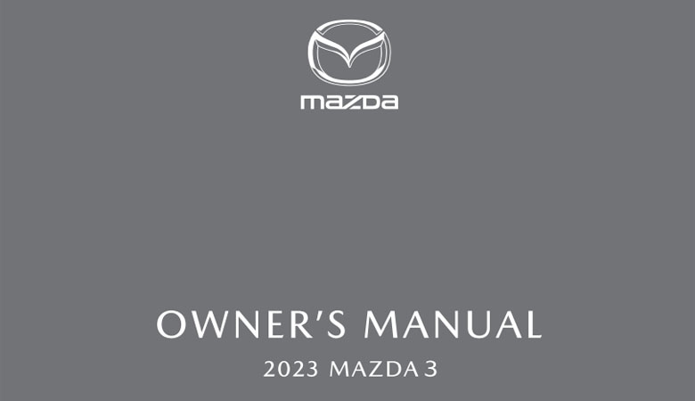 Mazda 3 Owner's Manual