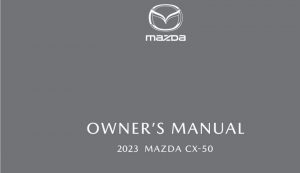 Mazda CX-5 Owner's Manual