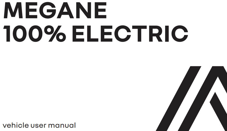 Renault Megane E-Tech Owner's Manual