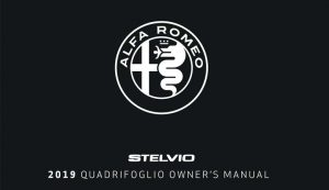 Alfa Romeo Stelvio Quadrifoglio Owner's Manual
