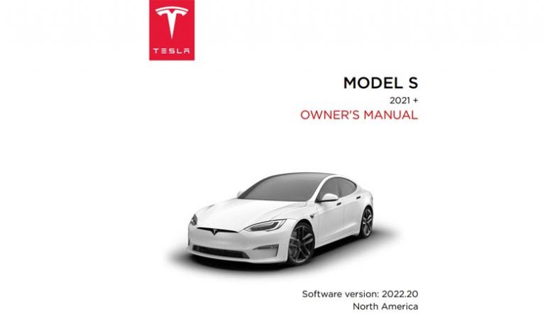 Tesla Model S Owner's Manual - Warningsigns.net