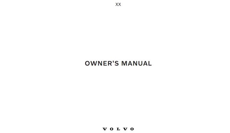Volve XC60 Owner's Manual