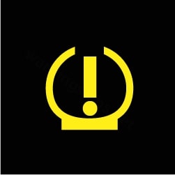 Citroën Ë-Berlingo Electric Low Tire Pressure Warning Light